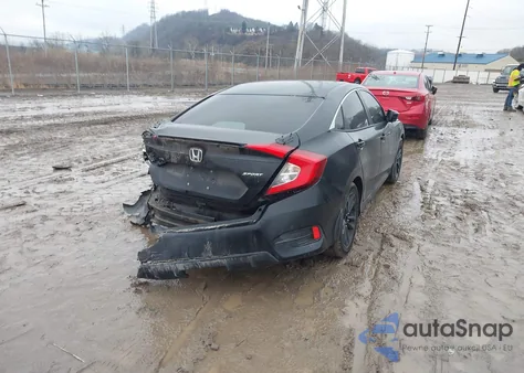 2020 Honda Civic Sport from USA, damaged, VIN 19XFC2F89LE027767